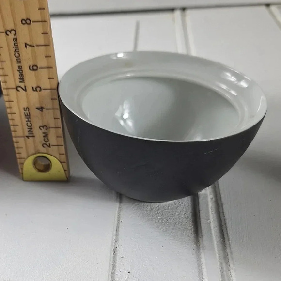 Espana Noche Block Bidasoa Spain Tea/Coffee Pot Creamer & Sugar Bowl Black Matte - Picture 6 of 14